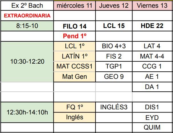 Calendario